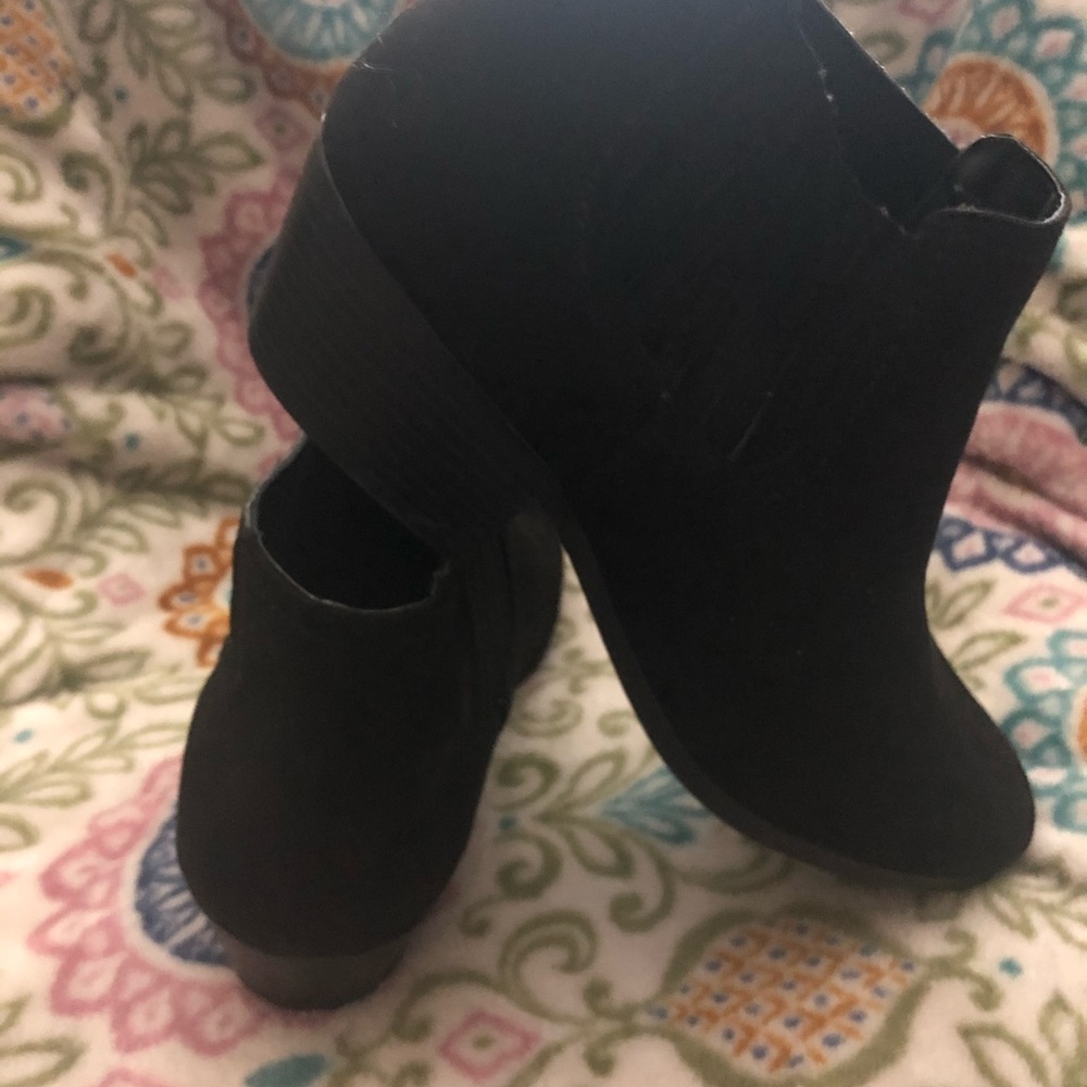 Black booties